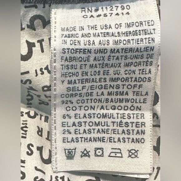 Joan Smalls True Religion Black Denim Mini - Picture 10 of 11